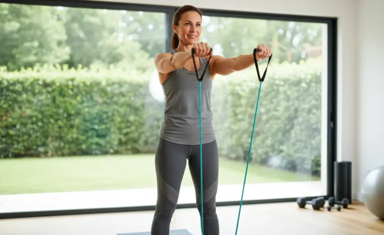 exercice bras qui pendent mise en avant