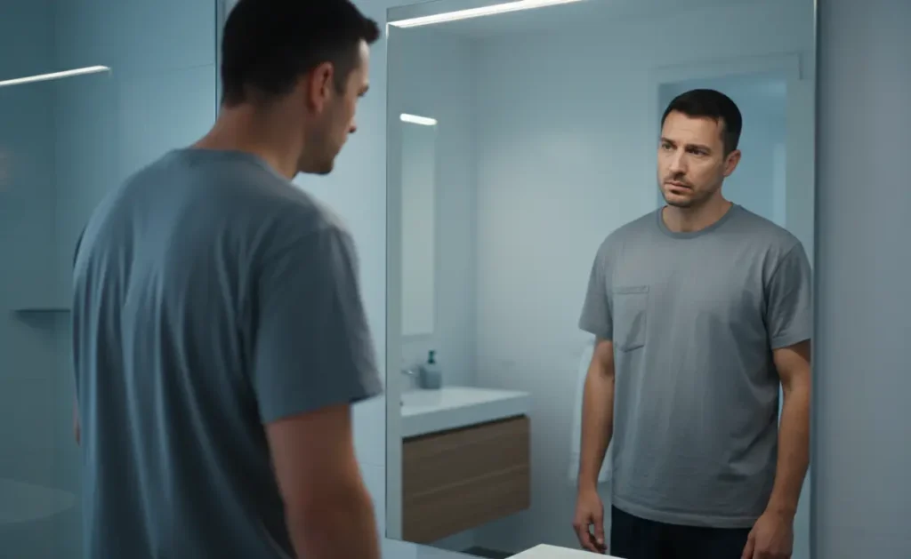 mise en avant adipomastie