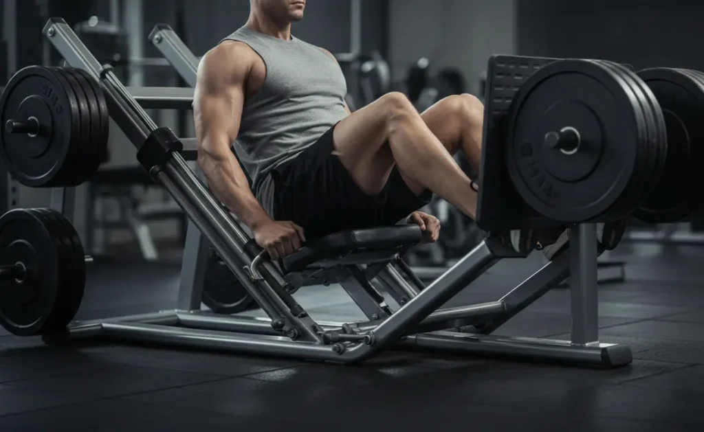 presse gros plan musculation