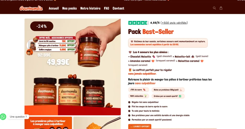 gourmandiz page produit gourmandiz page produit