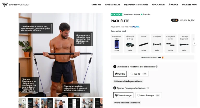 smartworkout mise en avant