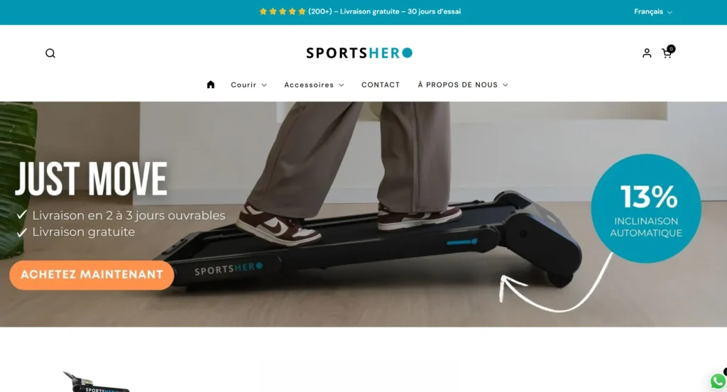 sportshero page site