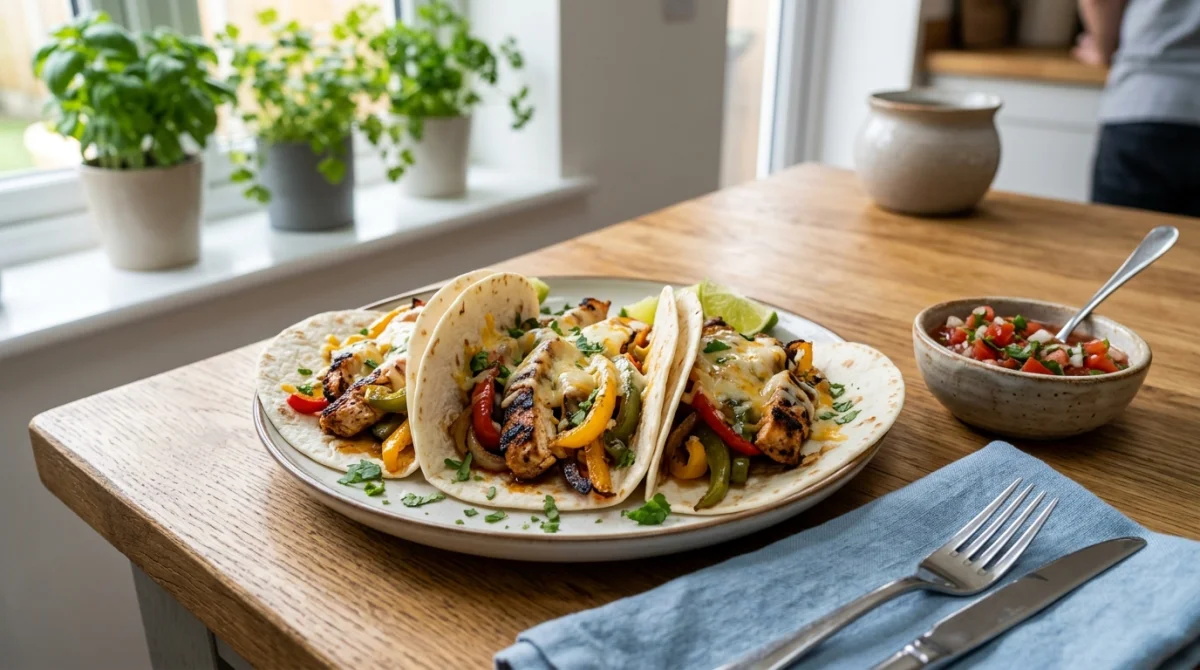 Kilocalories des fajitas et valeurs nutritionnelles