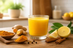 Boisson au curcuma pour maigrir